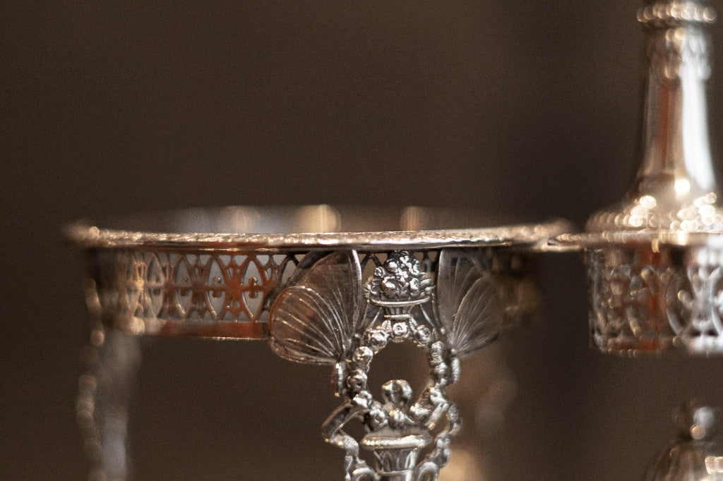 Museaal Frans Empire Olie- en Azijnstel – Toeschrijving Jean-Baptiste Simon Lefranc (Parijs, ca. 1800)