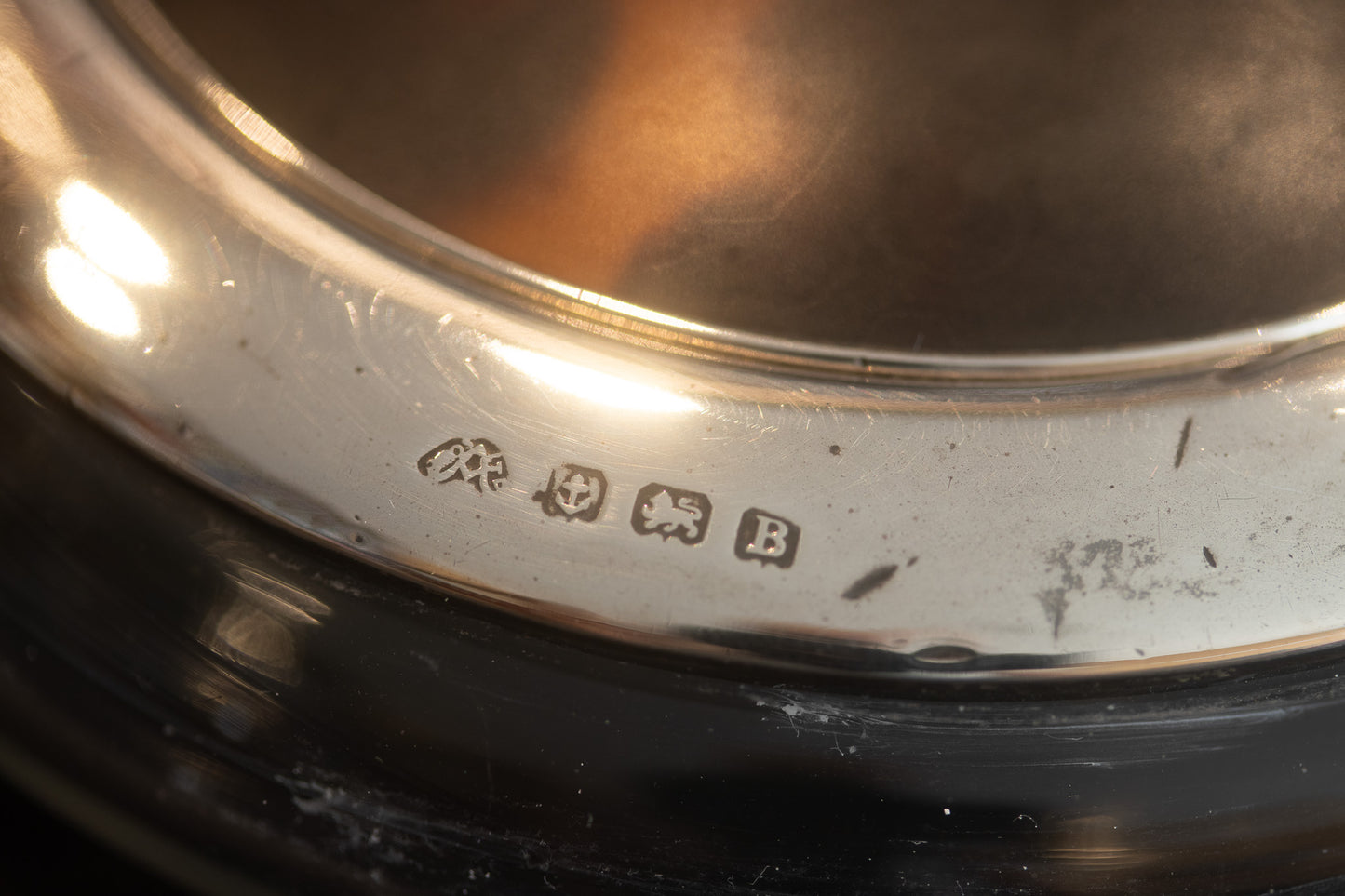 Engels Sterling Zilveren Dressing Table Pot – Adie & Lovekin, 1901