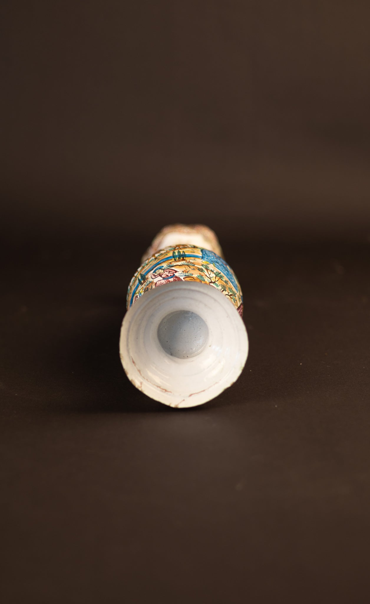 Perzische Vaas met Handgeschilderd Decor – 33,5 cm
