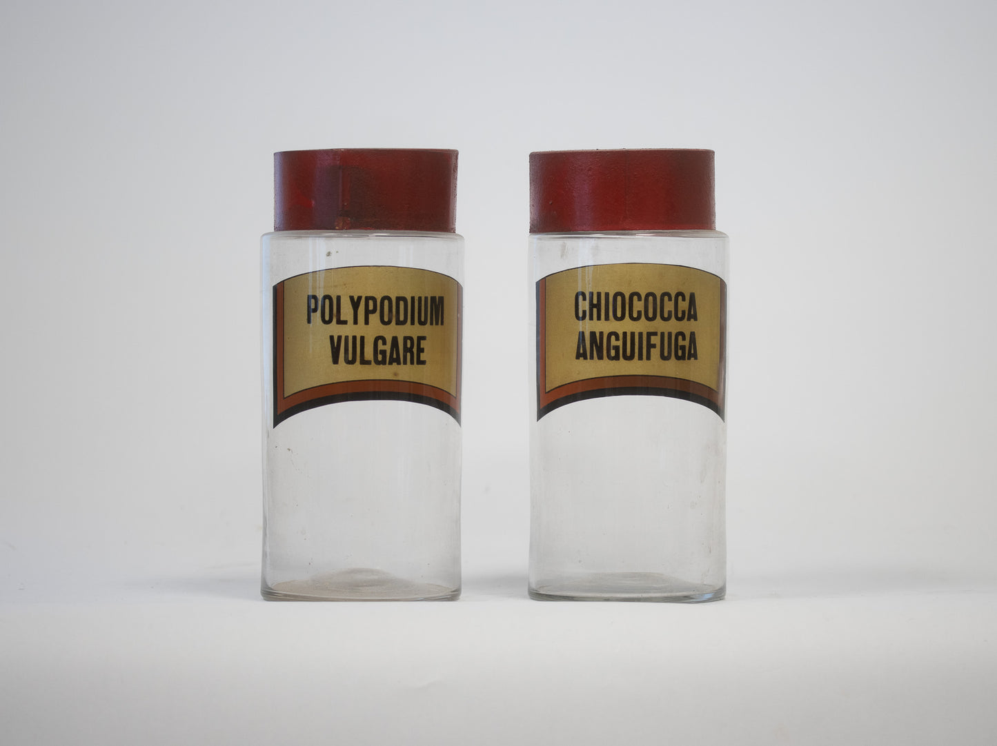 Twee apothekerspotten