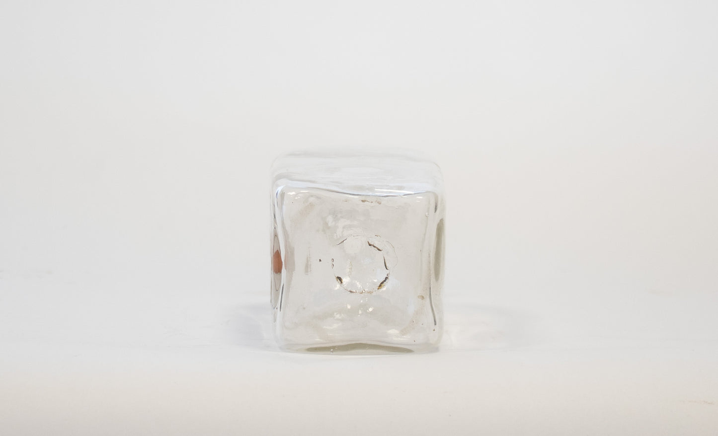 glazen flesje met wapen