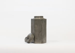 Tinnen pot