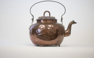 Grote koperen ketel