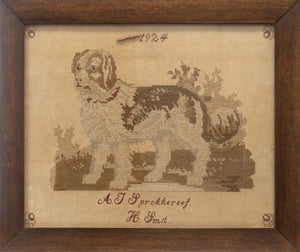 Merkdoek hondje