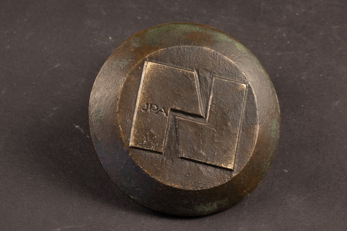 Schwere bronzene Kunstmedaille – Niel Steenbergen (1911–1997) – Ø 10,5 cm