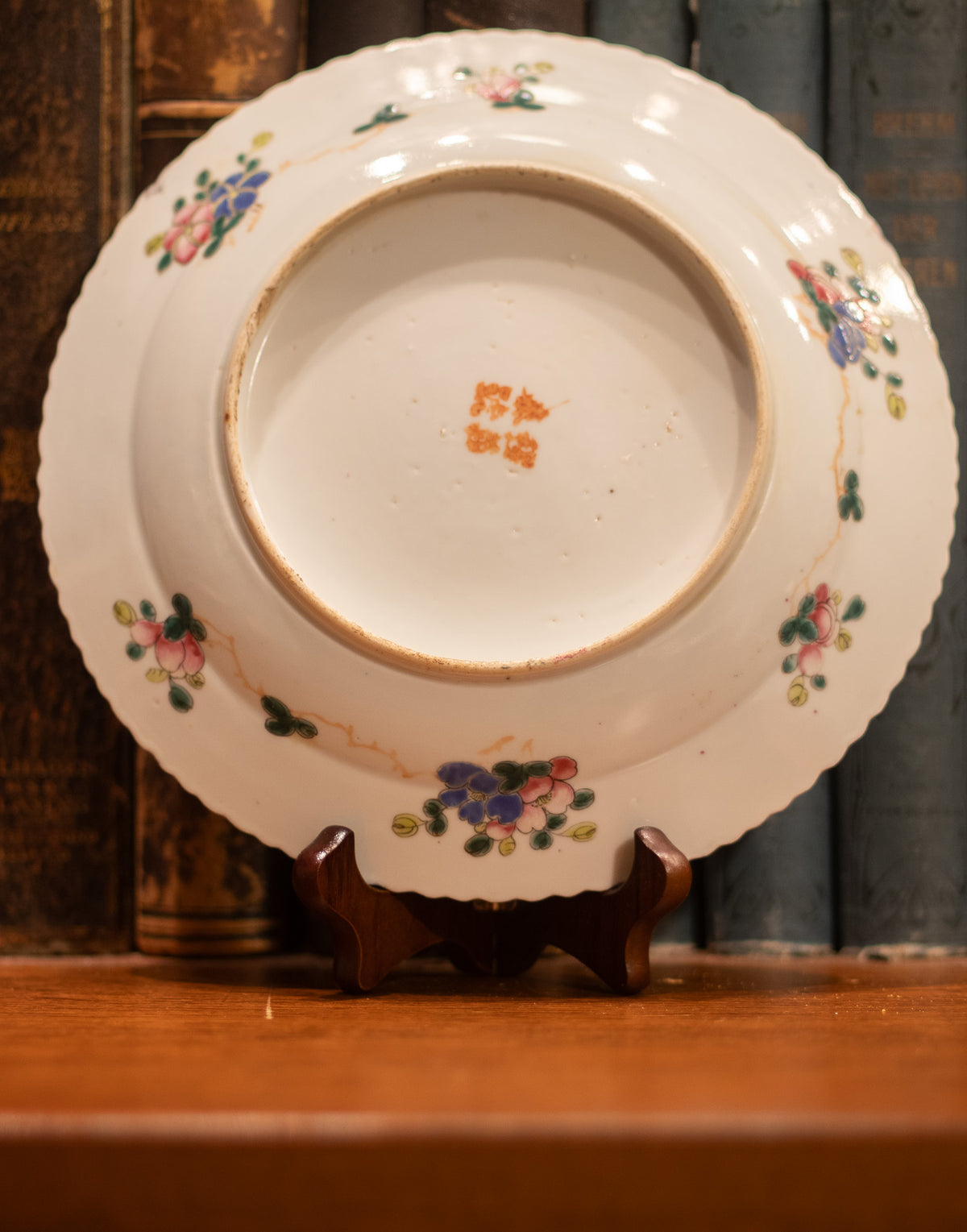 Vijfdelig Ensemble Chinees Peranakan / Nyonya Porselein – Feniks & Pioenroos – Guangxu (ca. 1890–1910)