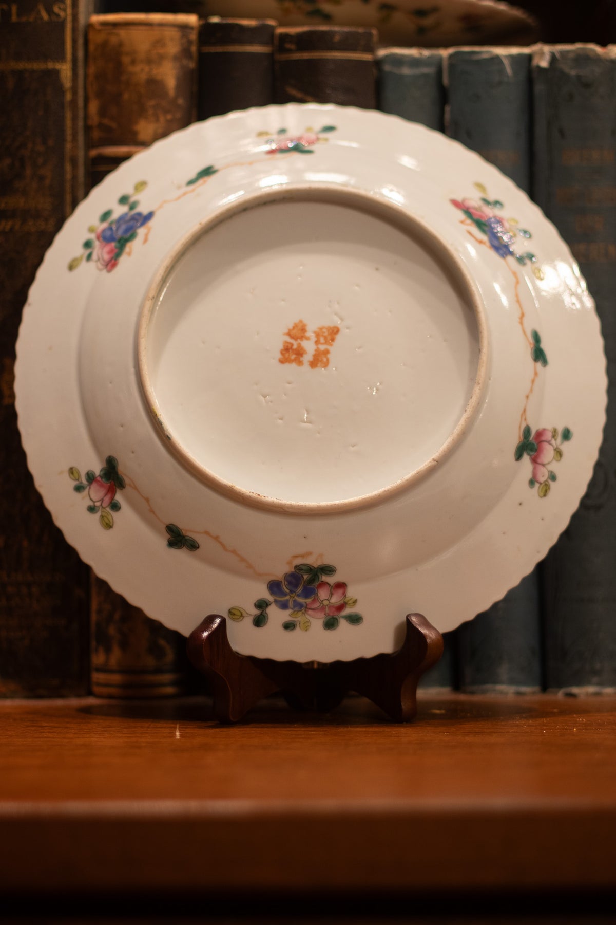 Vijfdelig Ensemble Chinees Peranakan / Nyonya Porselein – Feniks & Pioenroos – Guangxu (ca. 1890–1910)