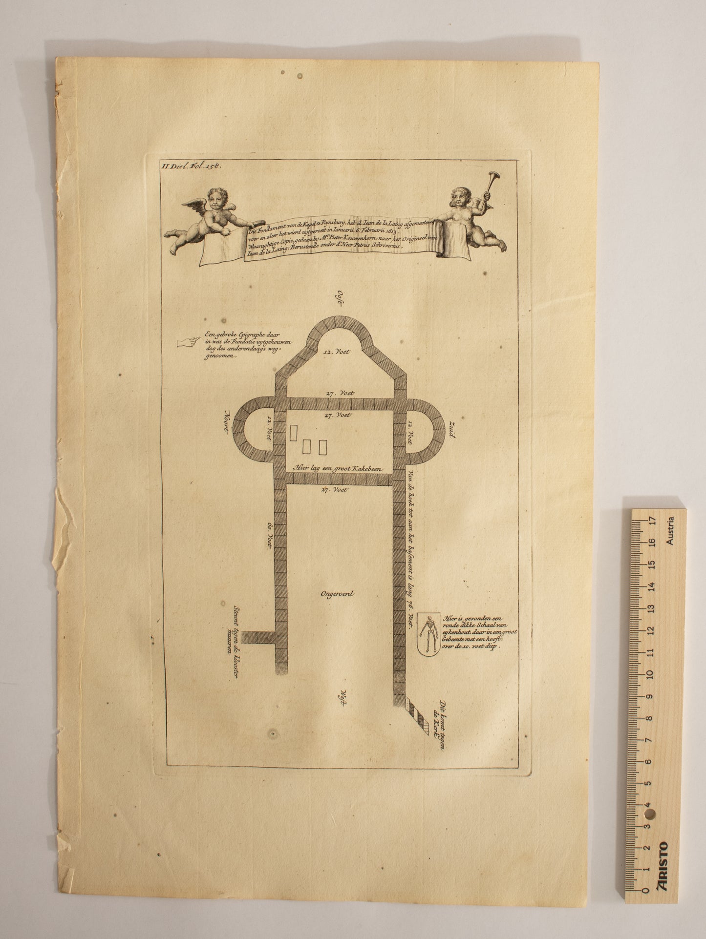 Gravure uit van Loon. 1734