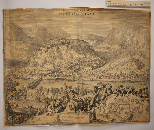 gezicht op Montmélian