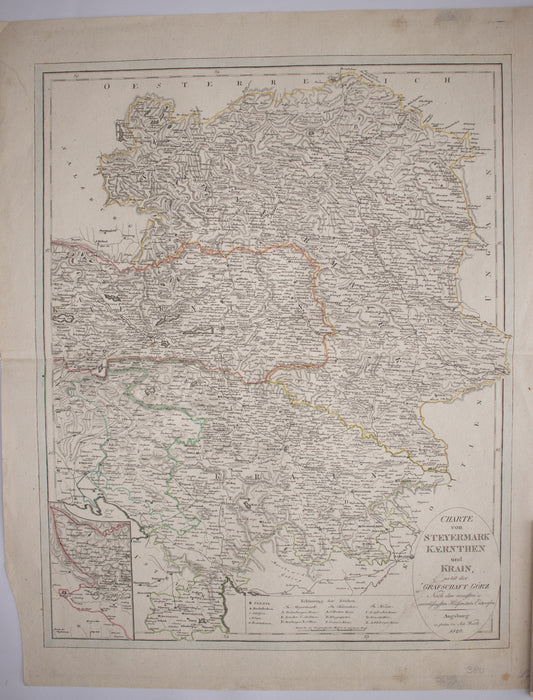 CHARTE von STEYERMARK KAERNTHEN und KRAIN