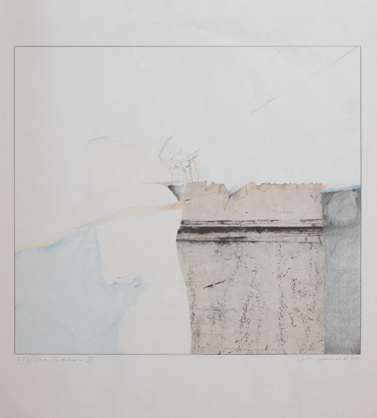 Authentieke Kleurets 'Flora III' – M. Janisch (1975)