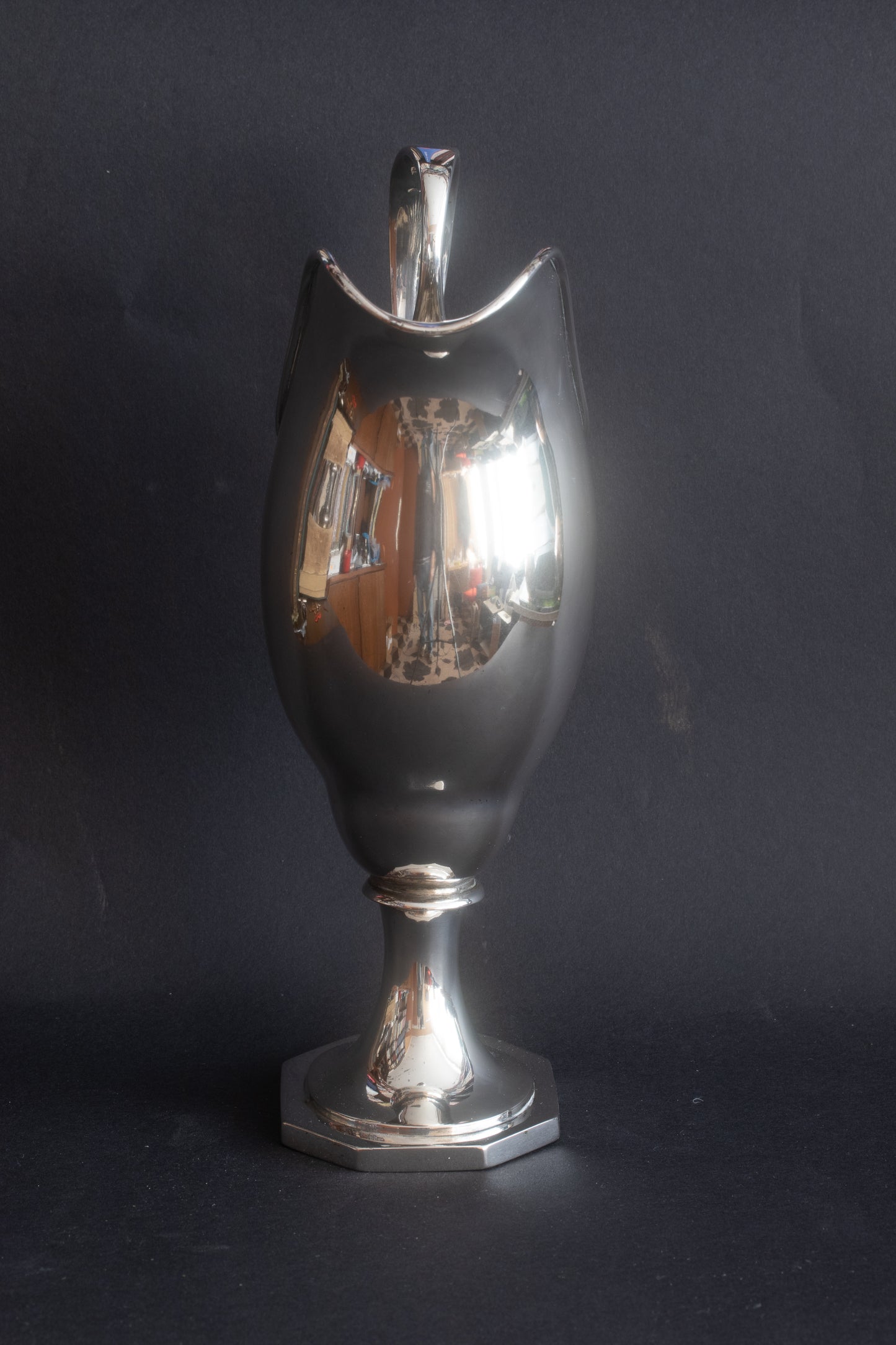 Antieke Weense Biedermeier Zilveren Schenkkan – ca. 1818