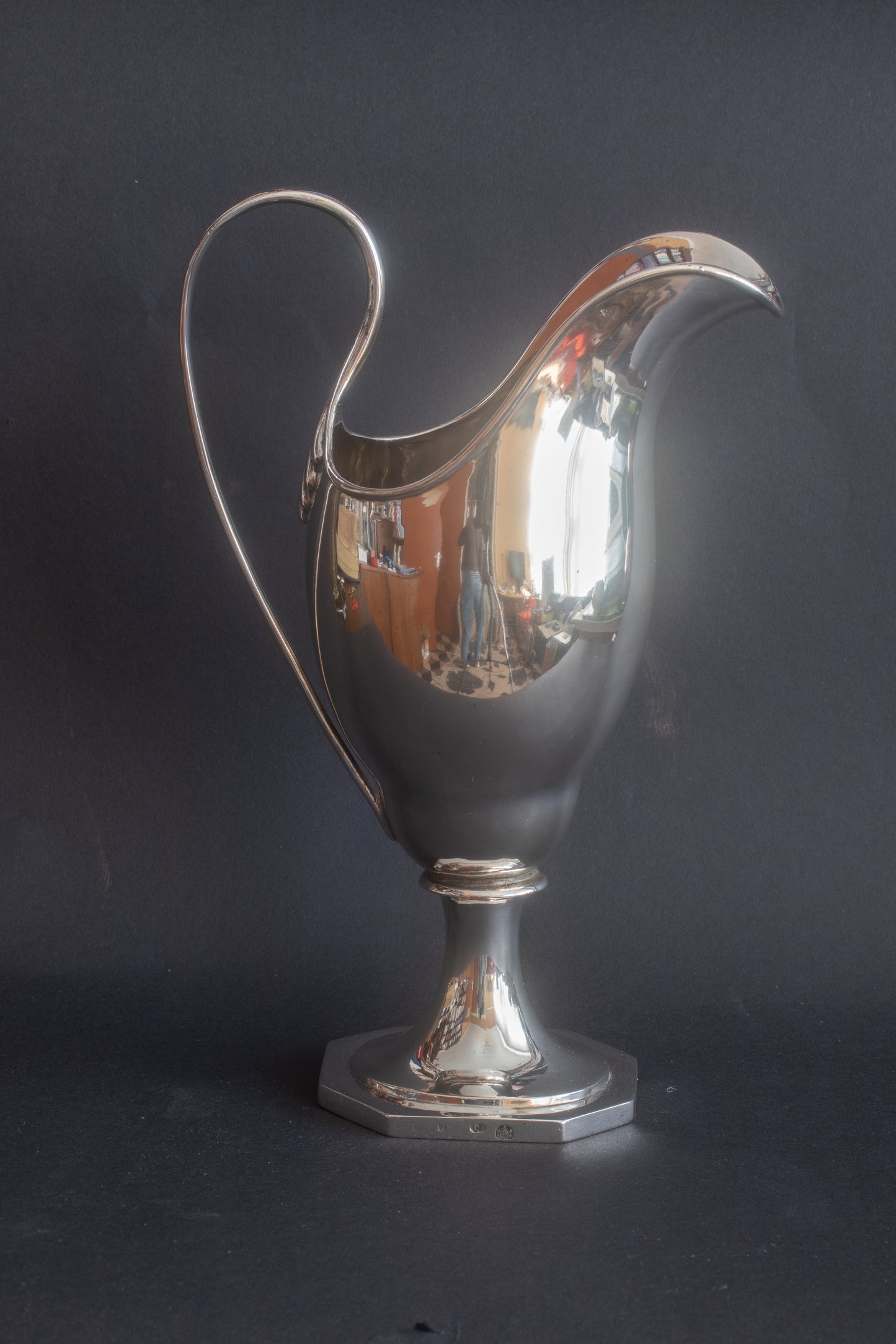 Antieke Weense Biedermeier Zilveren Schenkkan – ca. 1818