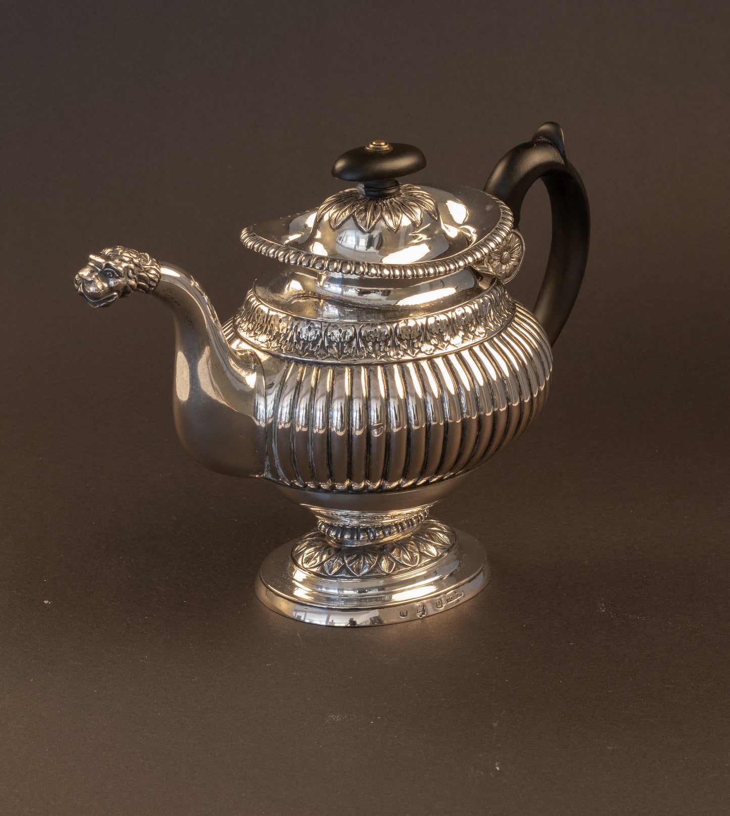 Antieke Biedermeier Theepot – Johann Hermann Schack (1818)