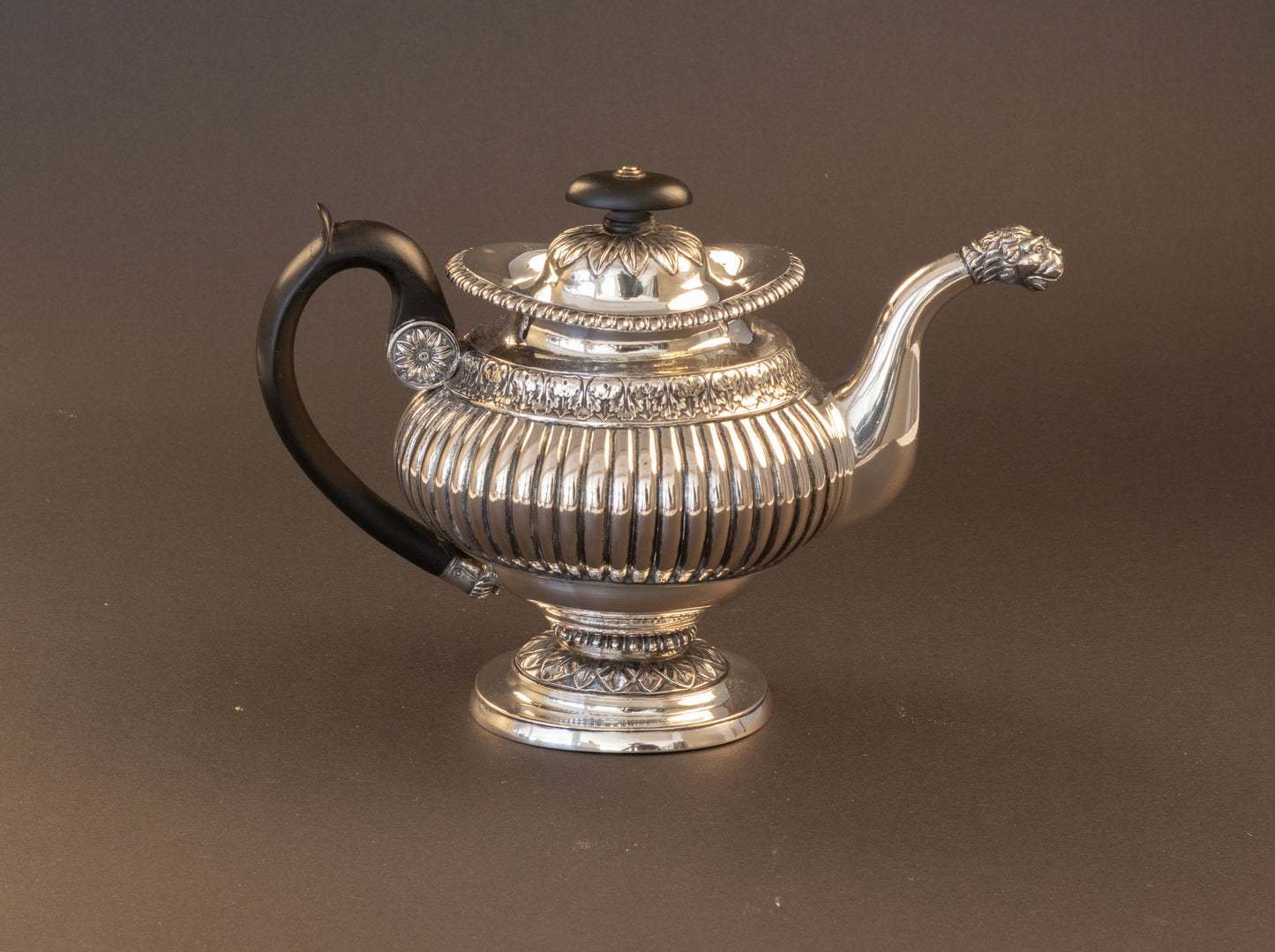 Antieke Biedermeier Theepot – Johann Hermann Schack (1818)