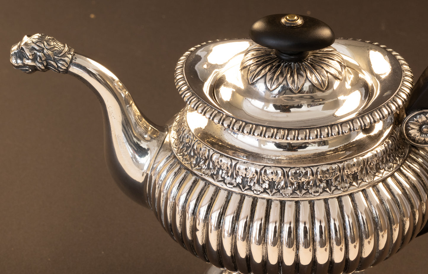 Antieke Biedermeier Theepot – Johann Hermann Schack (1818)