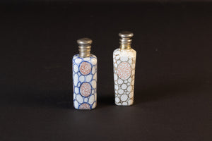 Set van 2 Antieke Schoenau Bros. Parfumflacons – ca. 1910