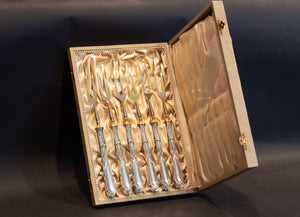 Antieke Duitse Dinervorken – Massief 800 Zilver met Vermeil