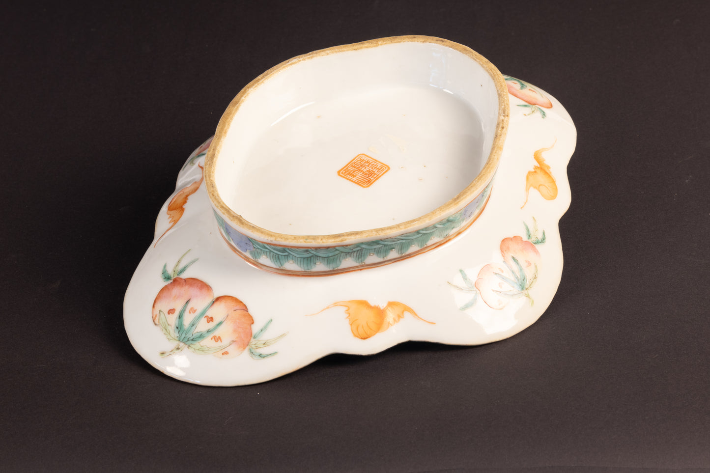 Exquise Antieke Chinese Famille Rose Schaal – 19e Eeuw – 27 cm