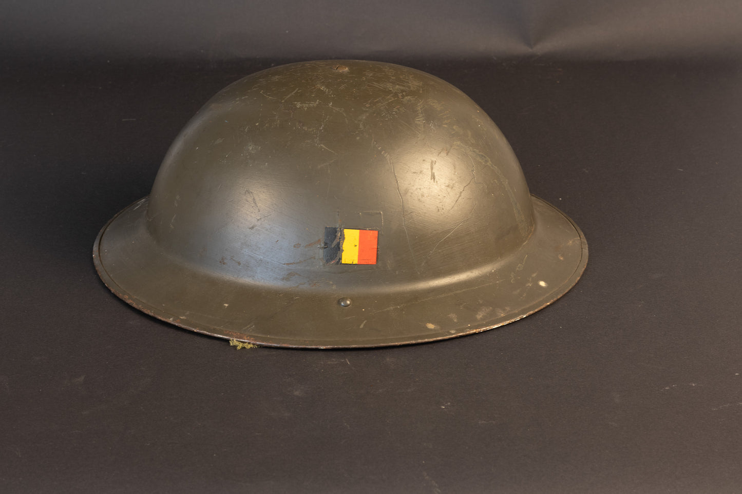 Zeldzame Belgische M1949 Helm – 428th Air Base – ABL 1950