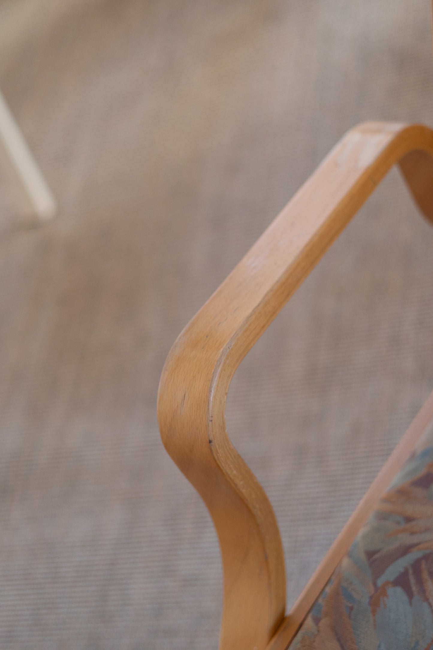 Vintage Fauteuil in de stijl van Bruno Mathsson (Pernilla) – Gebogen Beukenhout
