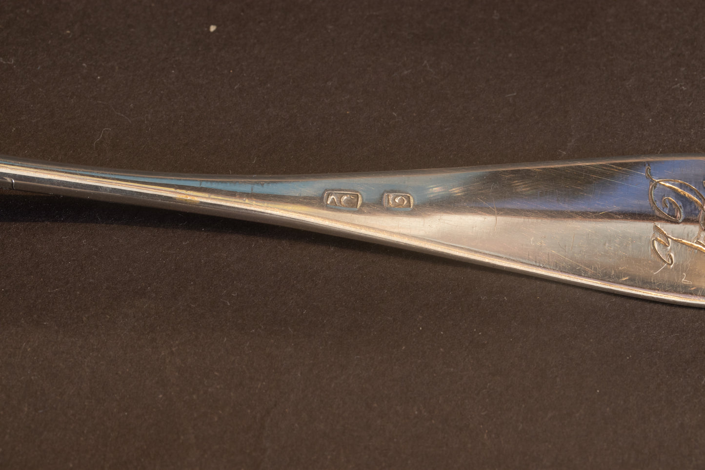 Exclusieve Set van 3 Zilveren Tafellepels – Alexander Corthum, Bocholt (ca. 1800)