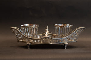 Zilveren Centerpiece / Huilier-Vinaigrier – François Picard, Parijs 1798-1809