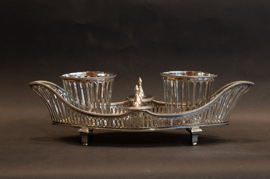 Zilveren Centerpiece / Huilier-Vinaigrier – François Picard, Parijs 1798-1809