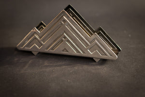 Art Deco Wellner Alpacca Servethouder / Briefhouder