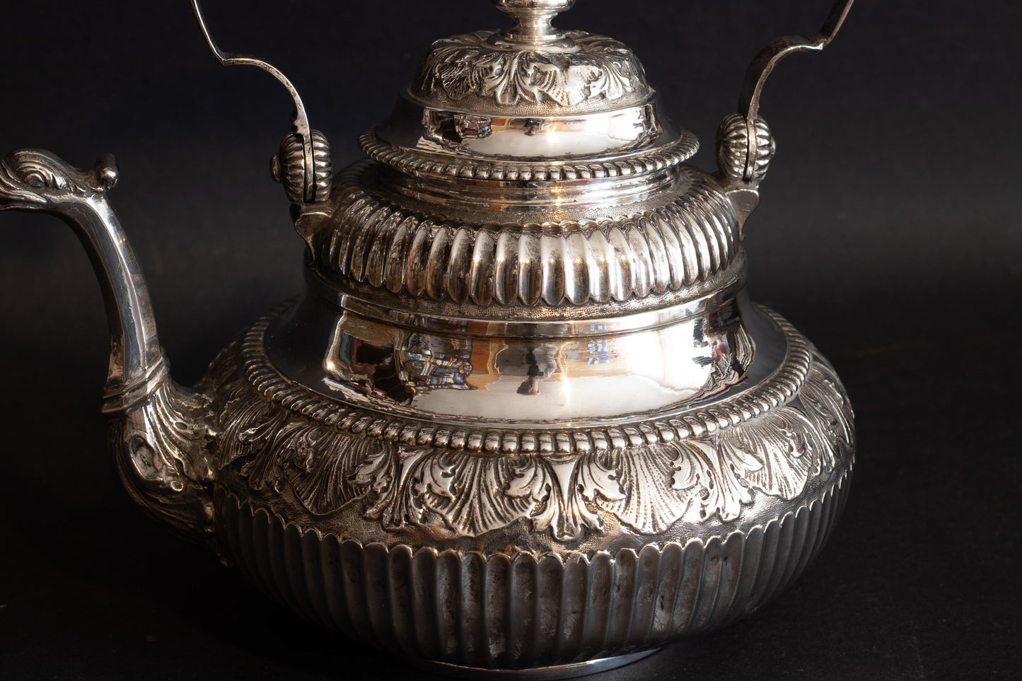 Zeldzame Friese Zilveren Waterpot – Sneek, 1746