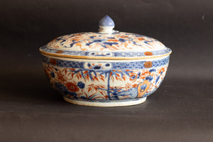 Zeldzame 18e-eeuwse Chinese Imari Terrine (Qianlong-periode)
