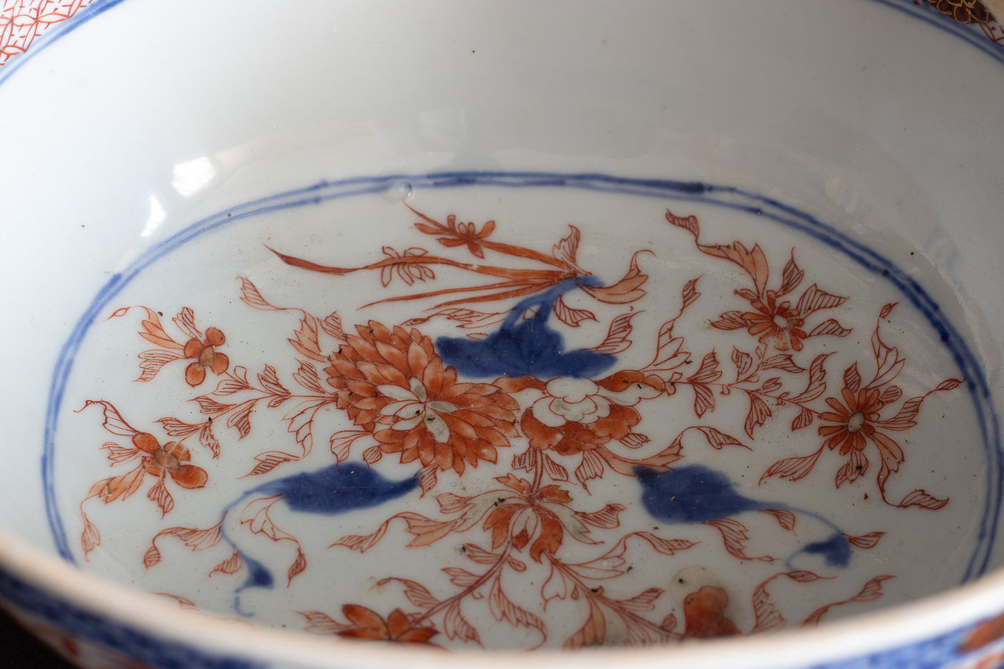 Zeldzame 18e-eeuwse Chinese Imari Terrine (Qianlong-periode)