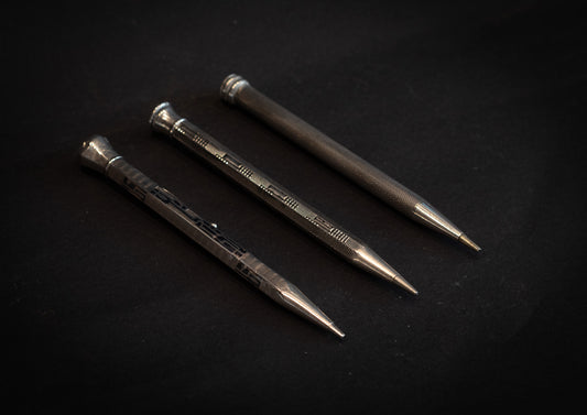 Collectie: Trio Antieke Uittrekpotloden (ca. 1931)