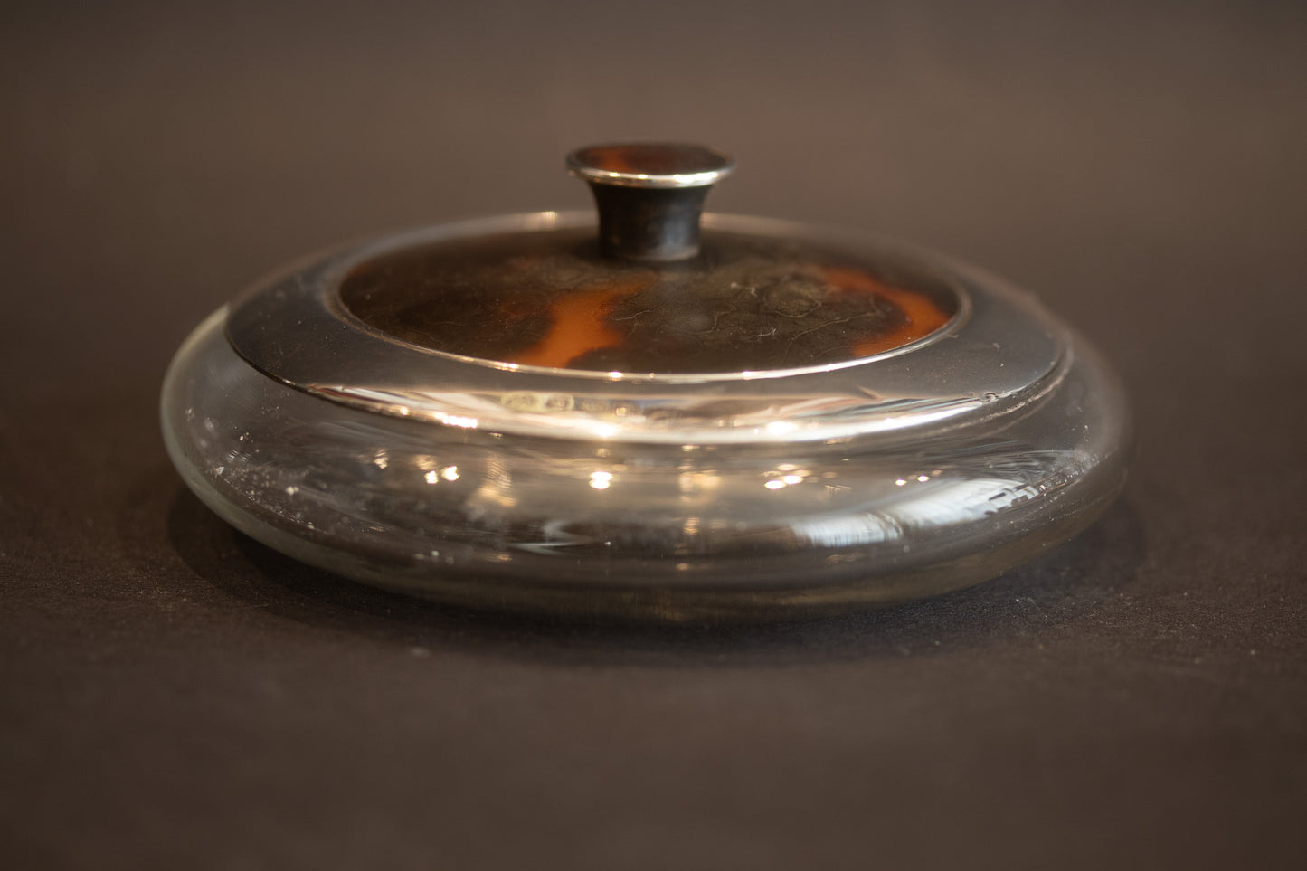 Engels Sterling Zilveren Dressing Table Pot – Adie & Lovekin, 1901