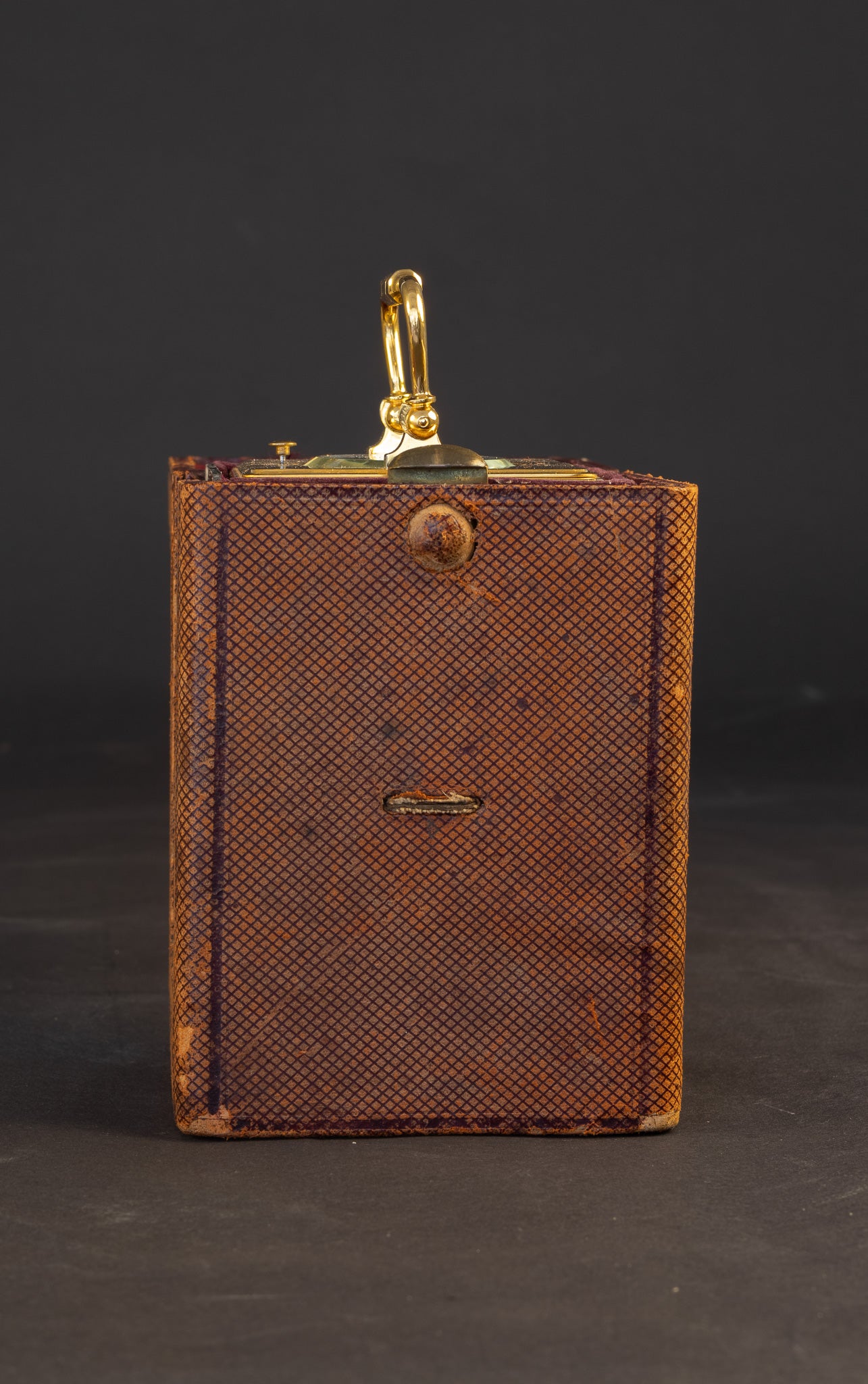 Franse Vuurvergulde Reispendule – L. Leroy & Cie (Paris) – Met Matching Étui (ca. 1885)