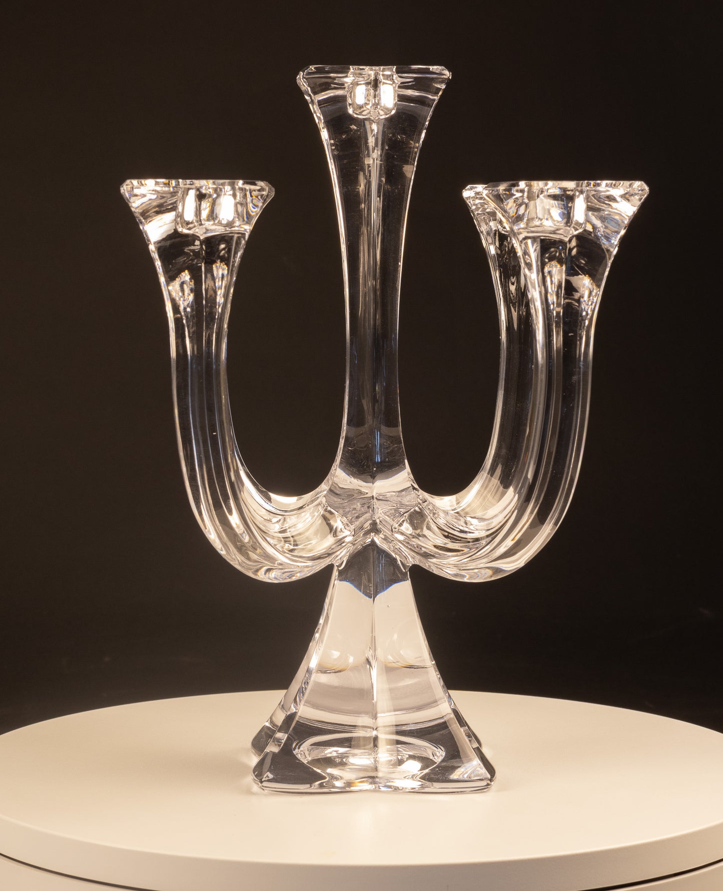 Elegante Villeroy & Boch 5-Lichts Kristallen Kandelaar