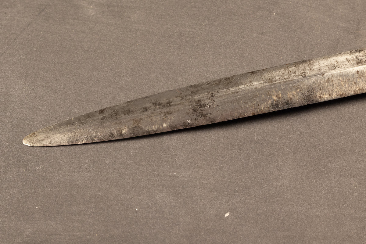 Antieke Franse Steekdolk met Gildekeurmerk 'Au Fusil' – Thiers, ca. 1800–1840