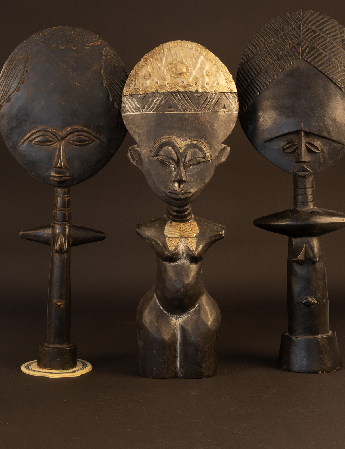 Uitzonderlijke Verzameling Ashanti / Akan Sculpturen (12-delig kavel) – Ghana, West-Afrika – 20e Eeuw