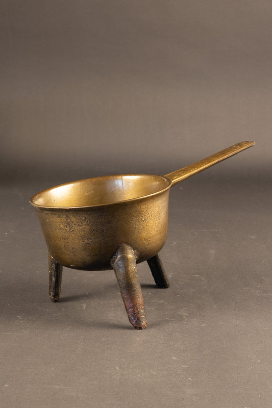 Zeldzame 17e-eeuwse bronzen steelgrape (Posnet) – John Fathers, Somerset (ca. 1670–1690)