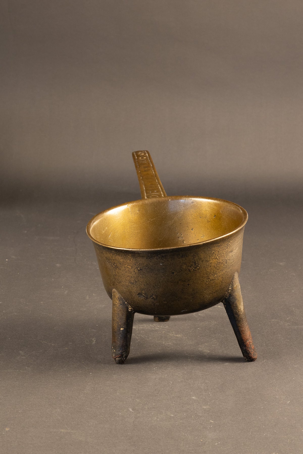 Zeldzame 17e-eeuwse bronzen steelgrape (Posnet) – John Fathers, Somerset (ca. 1670–1690)