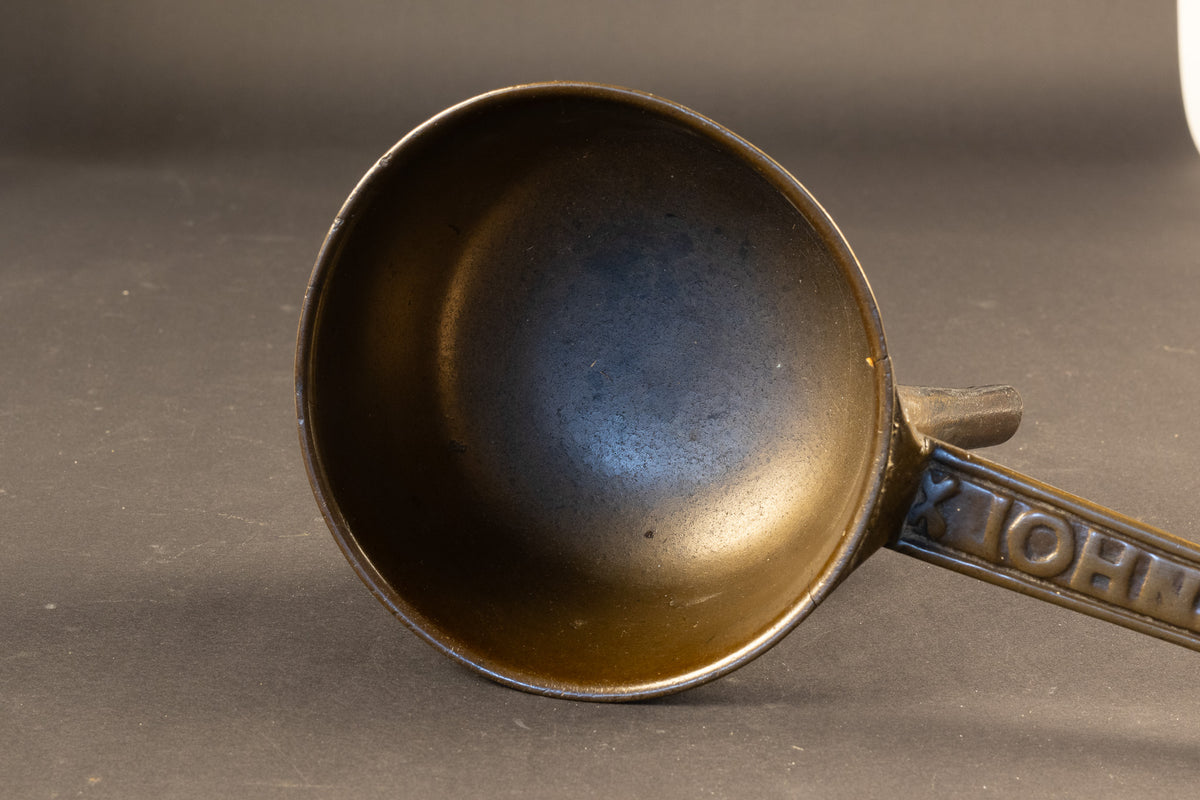 Zeldzame 17e-eeuwse bronzen steelgrape (Posnet) – John Fathers, Somerset (ca. 1670–1690)