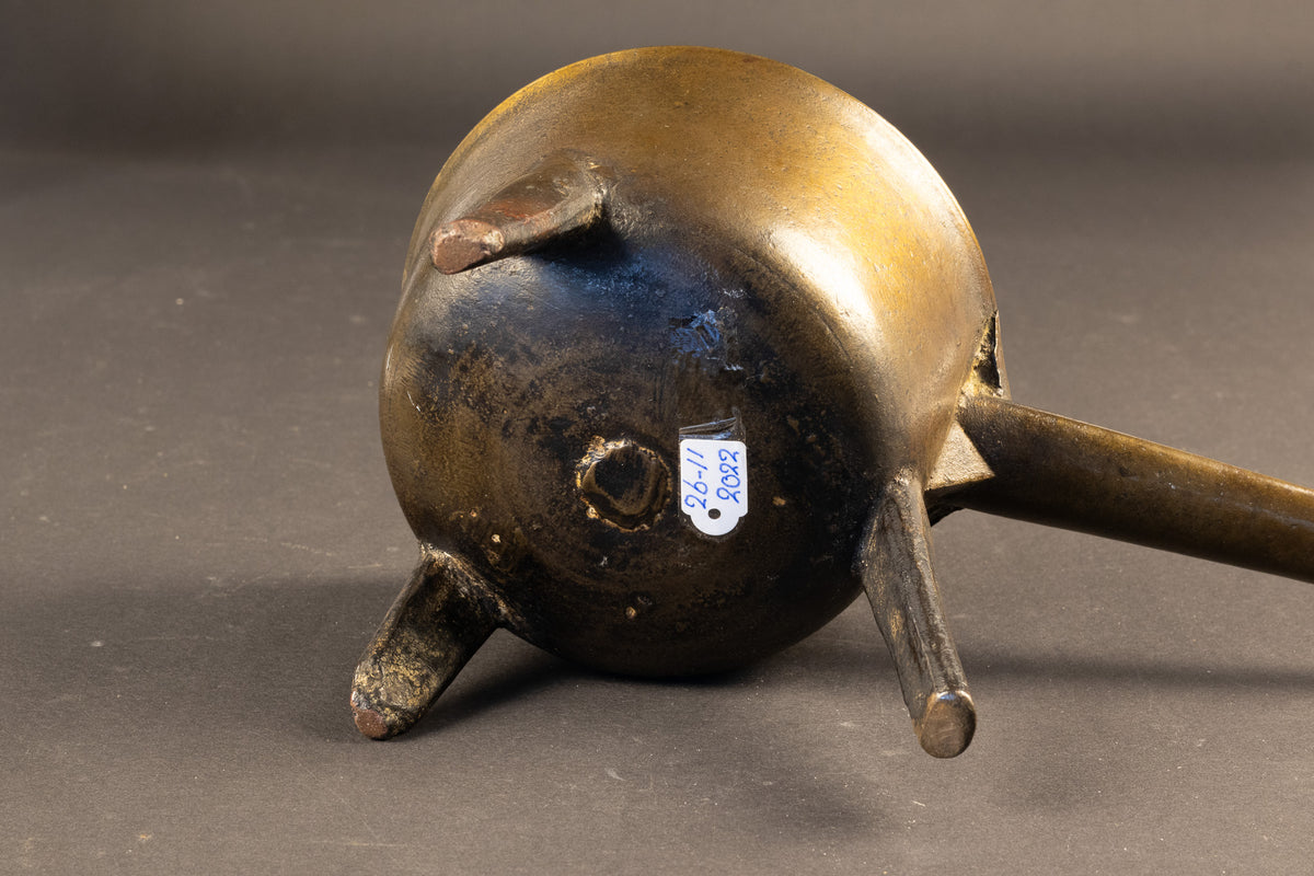 Zeldzame 17e-eeuwse bronzen steelgrape (Posnet) – John Fathers, Somerset (ca. 1670–1690)