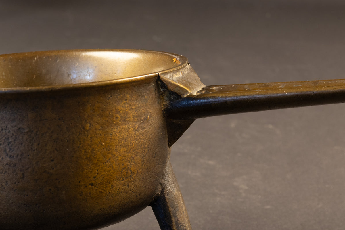 Zeldzame 17e-eeuwse bronzen steelgrape (Posnet) – John Fathers, Somerset (ca. 1670–1690)