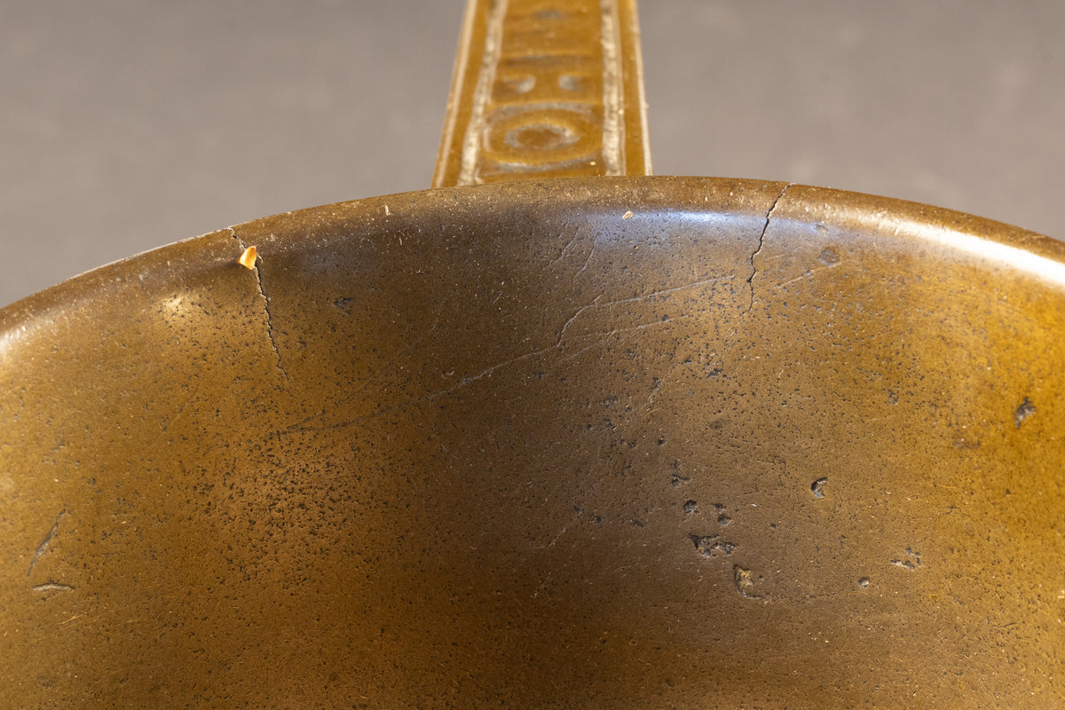 Zeldzame 17e-eeuwse bronzen steelgrape (Posnet) – John Fathers, Somerset (ca. 1670–1690)
