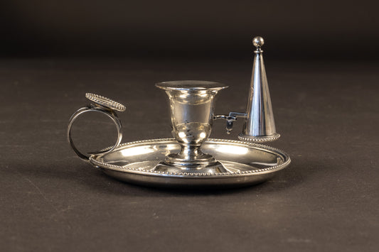Antiker silberner Blaker mit originalem Domper – Breukelen, 1880