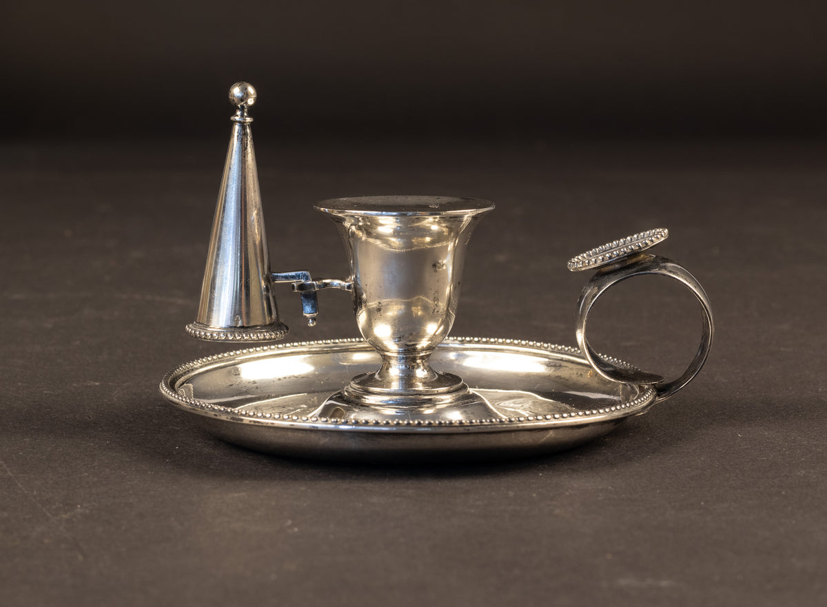 Antiker silberner Blaker mit originalem Domper – Breukelen, 1880