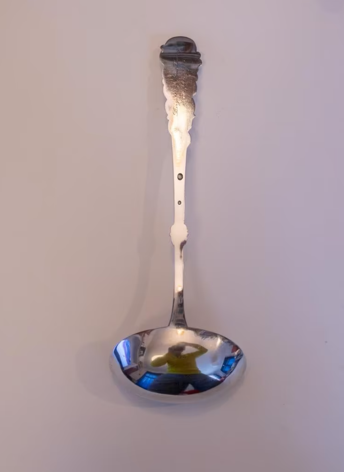 zilveren soeplepel