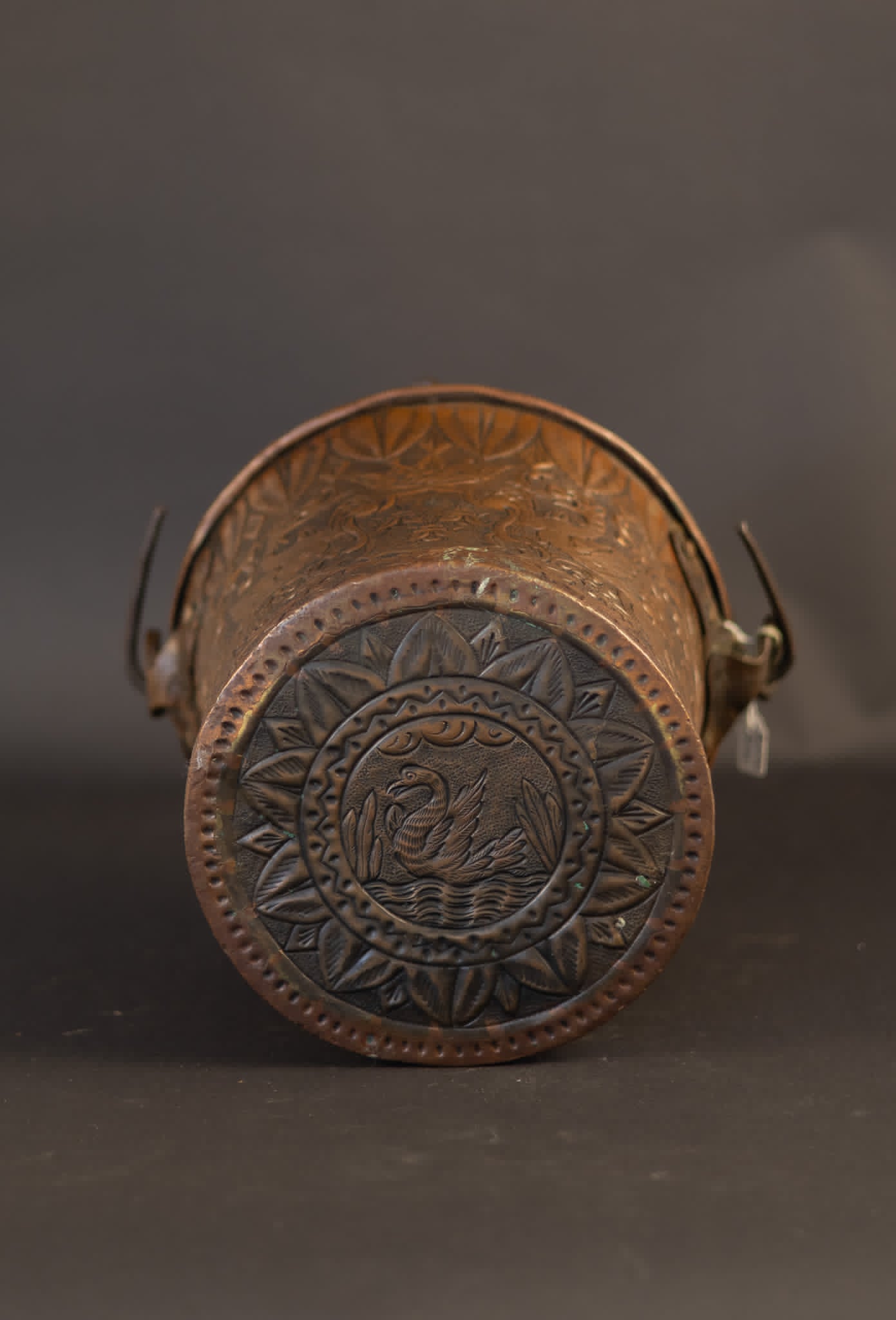Barokke Wijwateremmer (Situla) met Wapen van de Barberini-familie